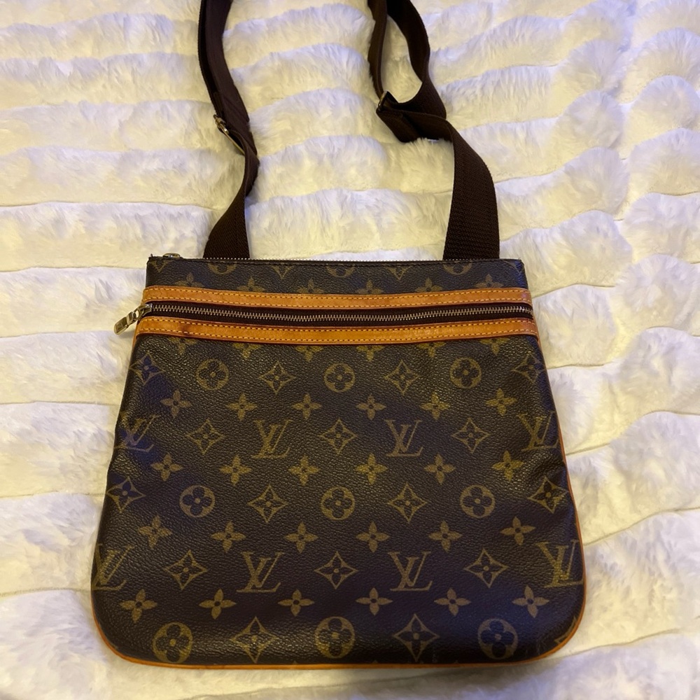 Louis Vuitton Brown Monogram Crossbody Bag Bosphore